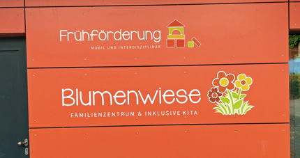 Neumann GmbH - Produkte & Leistungen - Beschriftungen - Kindergarten