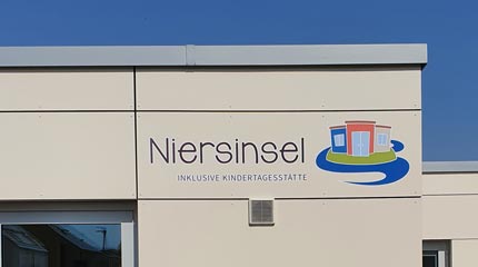 Neumann GmbH - Produkte & Leistungen - Beschriftungen - Kindergarten